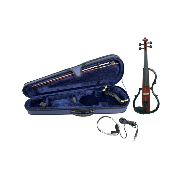 Gewa E-Violine rotbrauner Transparenter Lack