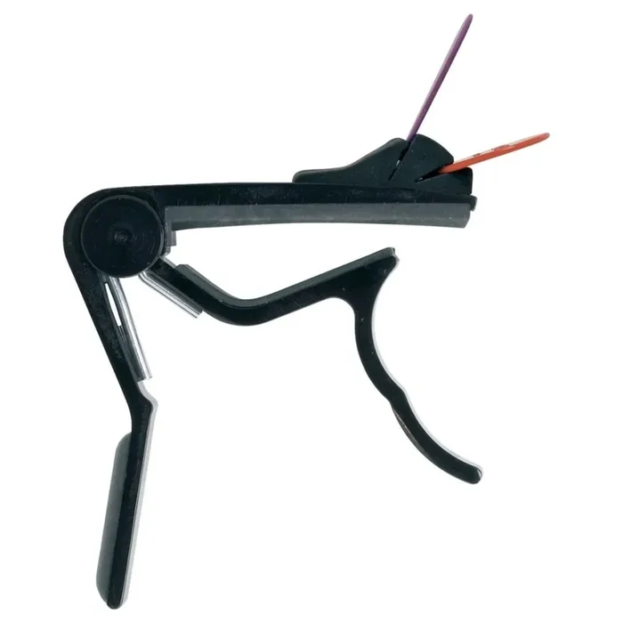 Gewa Kapodaster F&S D-Style Akustik-/Westerngitarre Westerngitarre Aluminium, schwarz