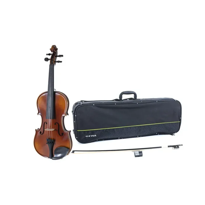Gewa Violine Allegro-VL1 lefthand 4/4 mit Setup inkl. Violinkoffer, Carbon Bogen, AlphaYue Saiten