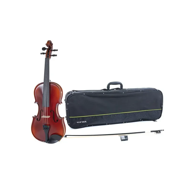 Gewa Violine Ideale-VL2 lefthand 4/4 mit Setup inkl. Violinkoffer, Carbon Bogen, AlphaYue Saiten