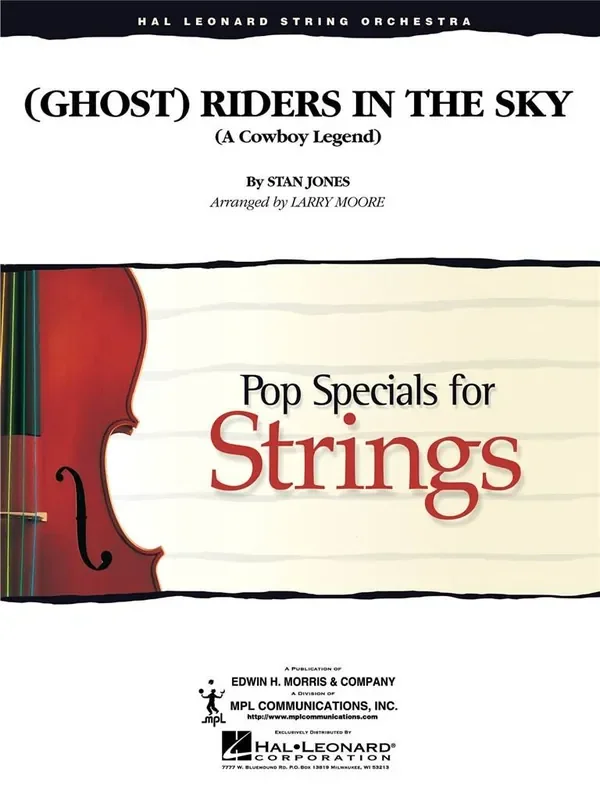 (Ghost) Riders in the Sky (Arr. Larry Moore) Streichensemble