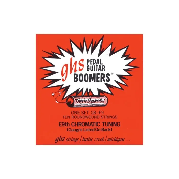 GHS GB-E9 Pedal Guitar Boomers 013/036