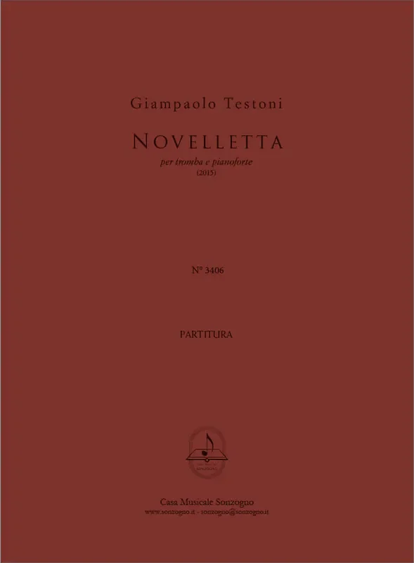 Giampaolo Testoni Novelletta Oboe mit Begleitung