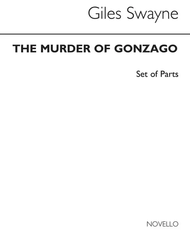 Giles Swayne The Murder Of Gonzago (Parts) Bläserensemble