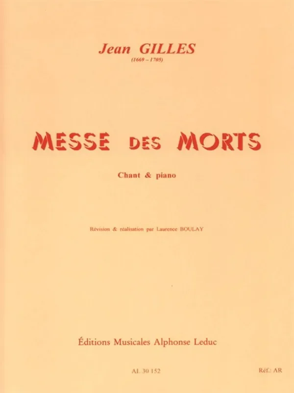Gilles Requiem Gemischter Chor mit Ensemble