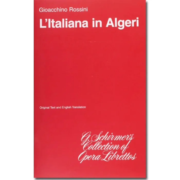 Gioachino Rossini L‘Italiana in Algeri (Arr. Ruth Martin) Gemischter Chor mit Begleitung