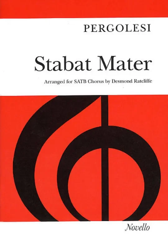 Giovanni Battista Pergolesi Stabat Mater (Arr. Desmond Ratcliffe) Gemischter Chor mit Klavier/Orgel