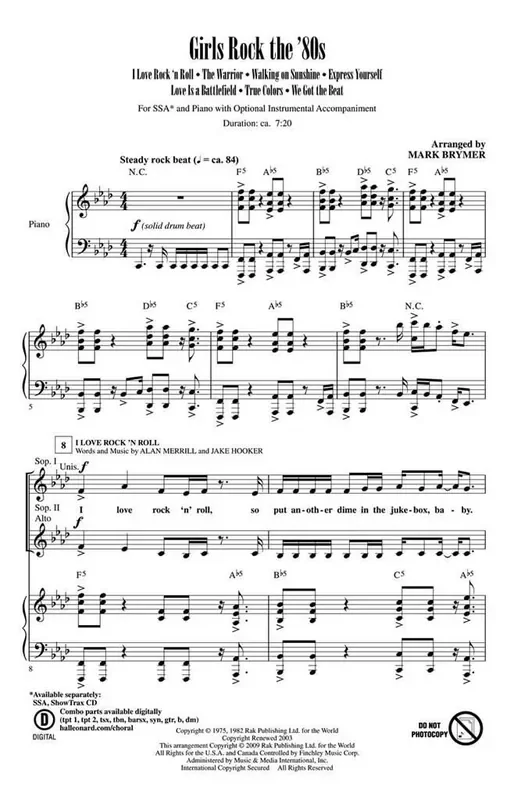 Girls Rock the ‘80s