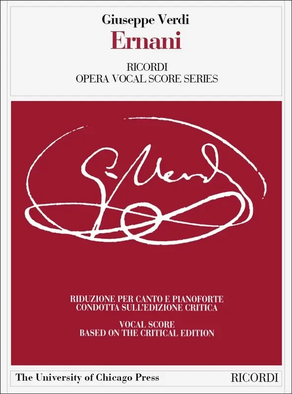 Giuseppe Verdi Ernani Opern Klavierauszug
