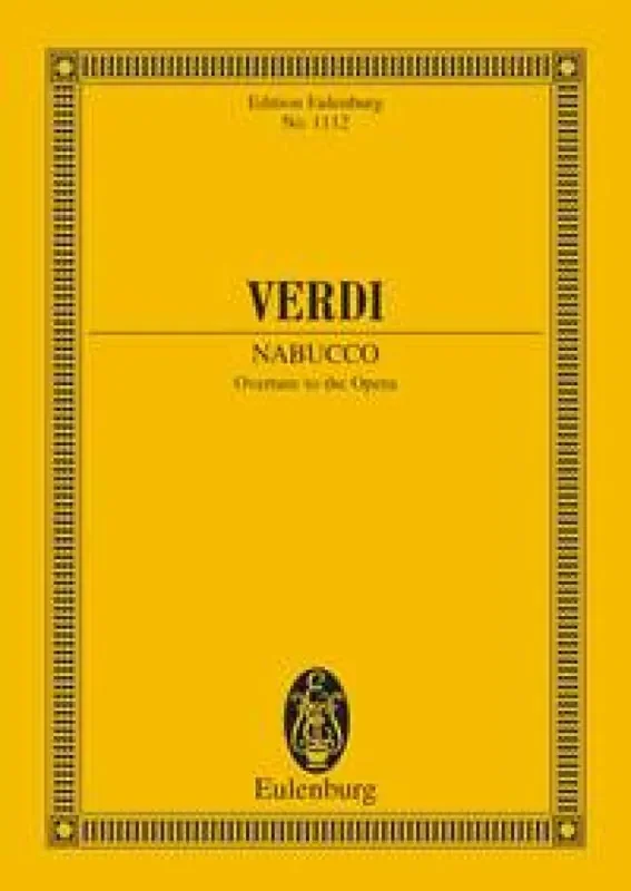 Giuseppe Verdi Nabucco Overture Orchester