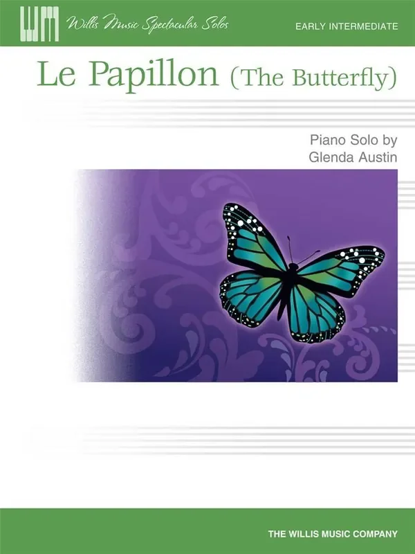 Glenda Austin Le Papillon (The Butterfly) Klavier Solo