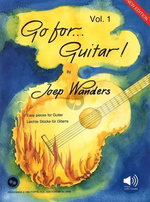 Go for… Guitar Vol. 1. mit CD. Leichte Stücke für Gitarre von Joep Wanders