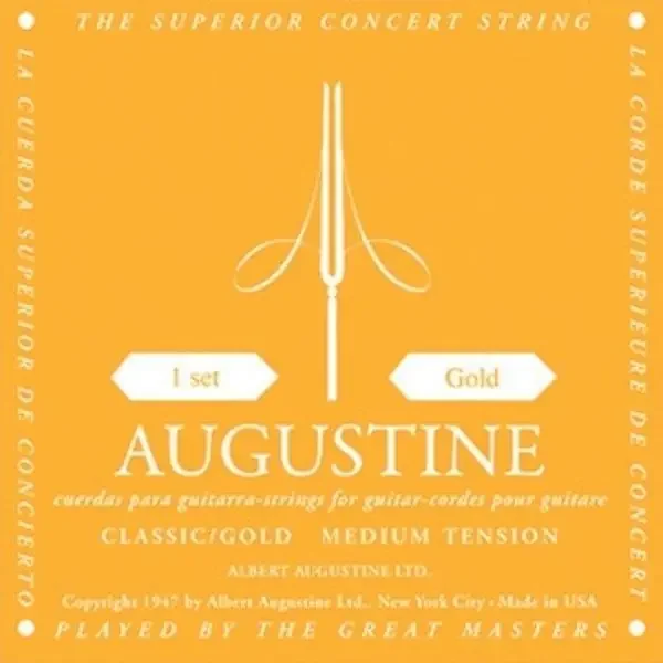 Gold Saiten für Klassik-Gitarre