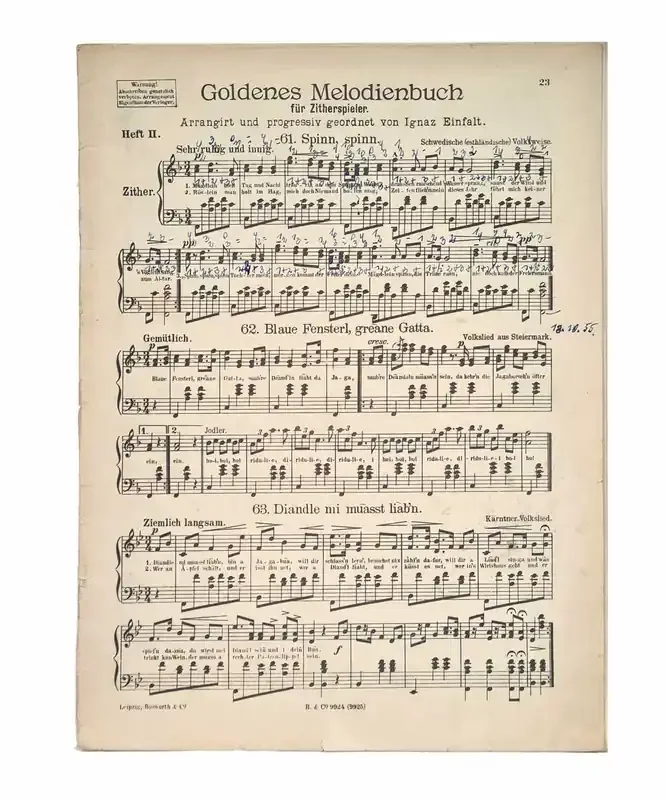 Goldenes Melodienbuch Heft II