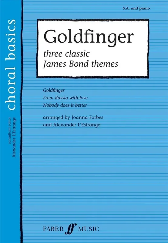 Goldfinger (Classic James) Frauenchor mit Klavier/Orgel