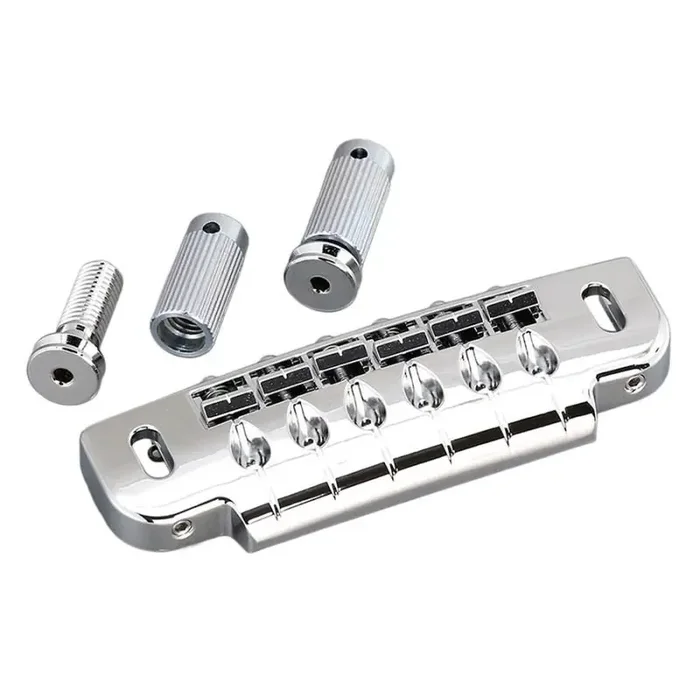 Gotoh 510UB guitar bridge, chrome