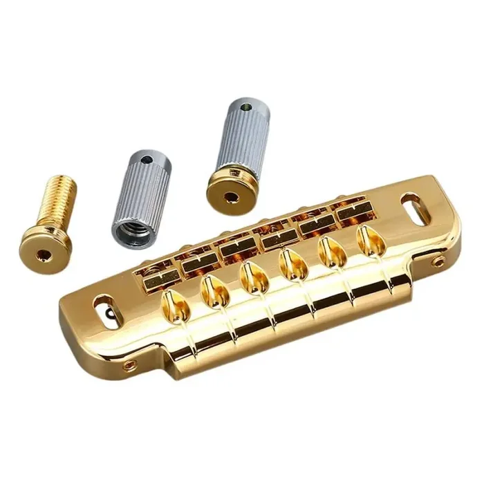 Gotoh 510UB guitar bridge, gold