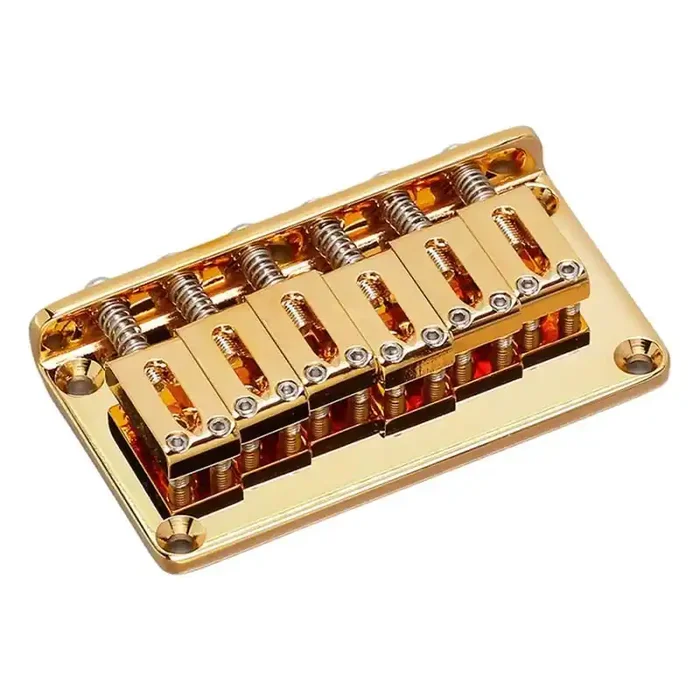 Gotoh GTC101 guitar bridge, pitch 10.5mm, gold