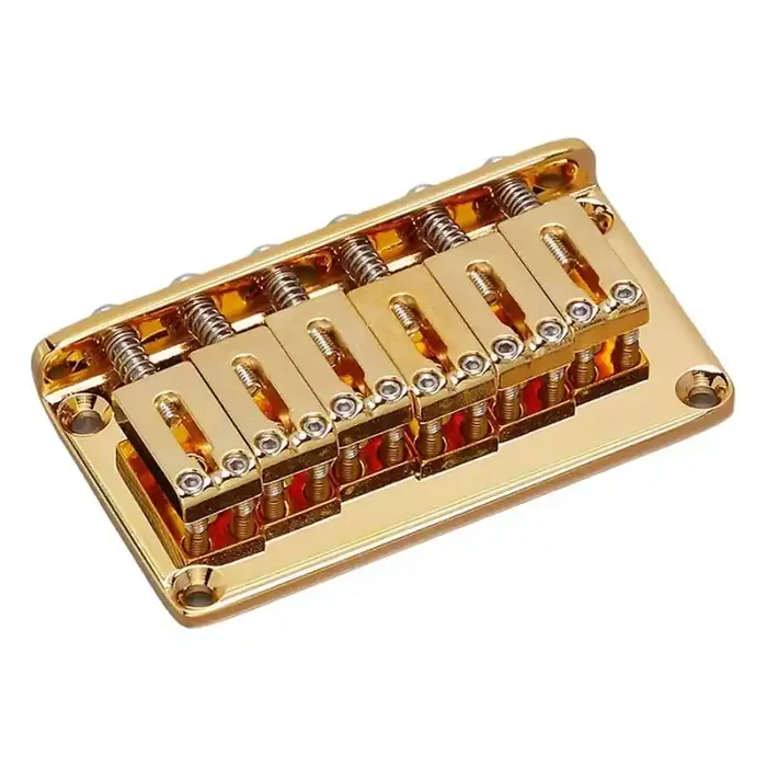 Gotoh GTC102 guitar bridge, pitch 10.5mm, gold