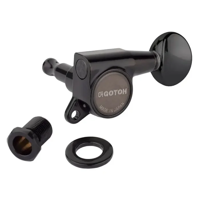 Gotoh SG381 machine heads with 05 buttons, 3L3R, cosmo black