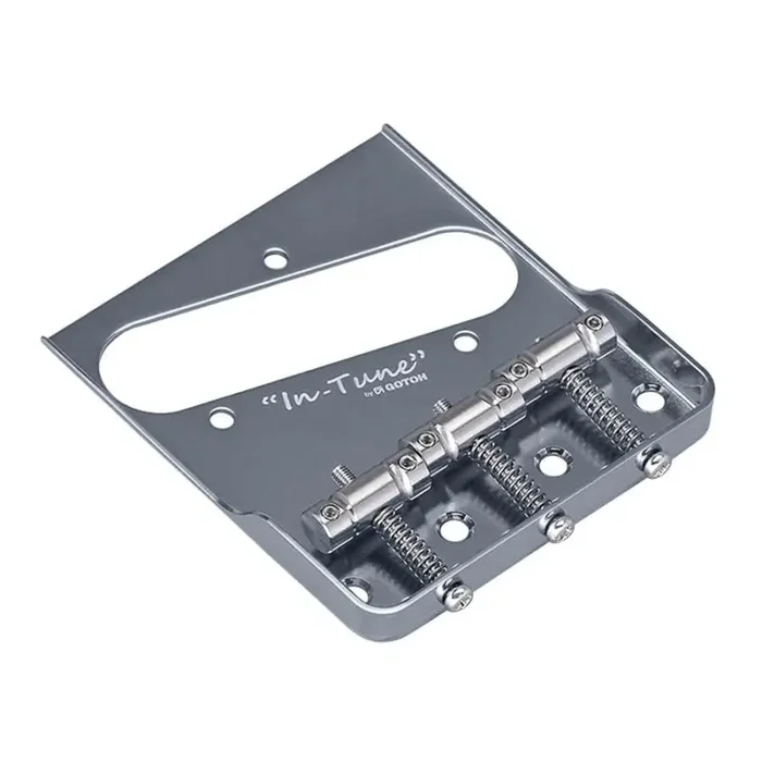 Gotoh Ti-TC1S bridge-tailpiece T-model with titanium saddles, chrome