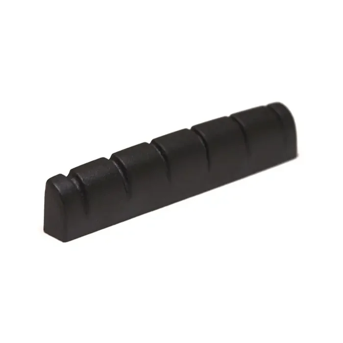 Graph Tech Black TUSQ XL PT-6134-L0 – Acoustic/Electric Guitar Nut, Flat, Slotted, 1 3/4 long , Lefthand Version