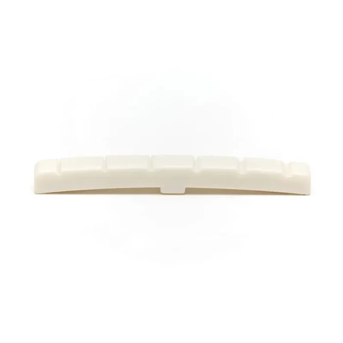 Graph Tech NuBone LC-5000-10 – F-Style Guitar Nut, Flat/Curved Bottom, Slotted – Luthier‘s Pack, 10 pcs.