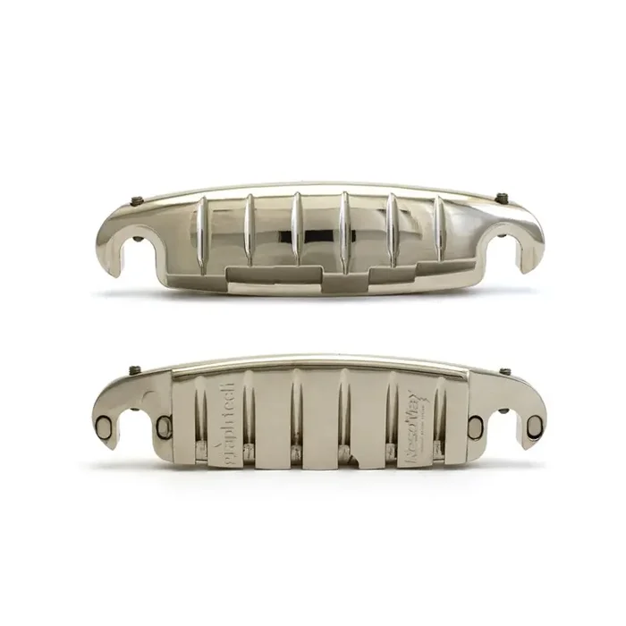 Graph Tech ResoMax PM-8595-N0 – Sonic 1 One-Piece Wraparound Bridge – Nickel