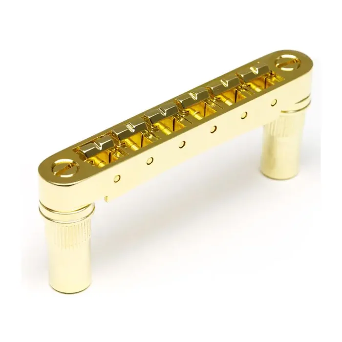 Graph Tech ResoMax PM-8863-G0 – NV1 6 mm Tune-O-Matic Bridge – Gold