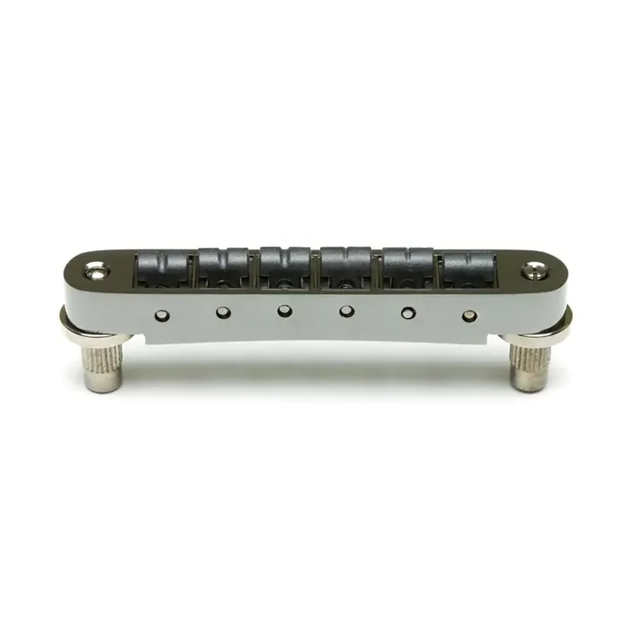 Graph Tech ResoMax PS-8843-BN – NV2 Tune-O-Matic Bridge, 4 mm – Black-Nickel