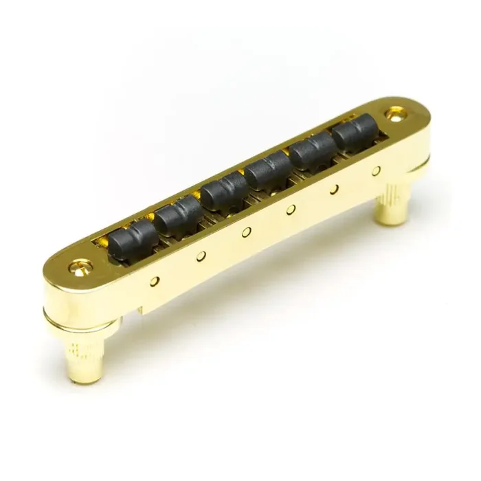 Graph Tech ResoMax PS-8843-G0 – NV2 Tune-O-Matic Bridge, 4 mm – Gold