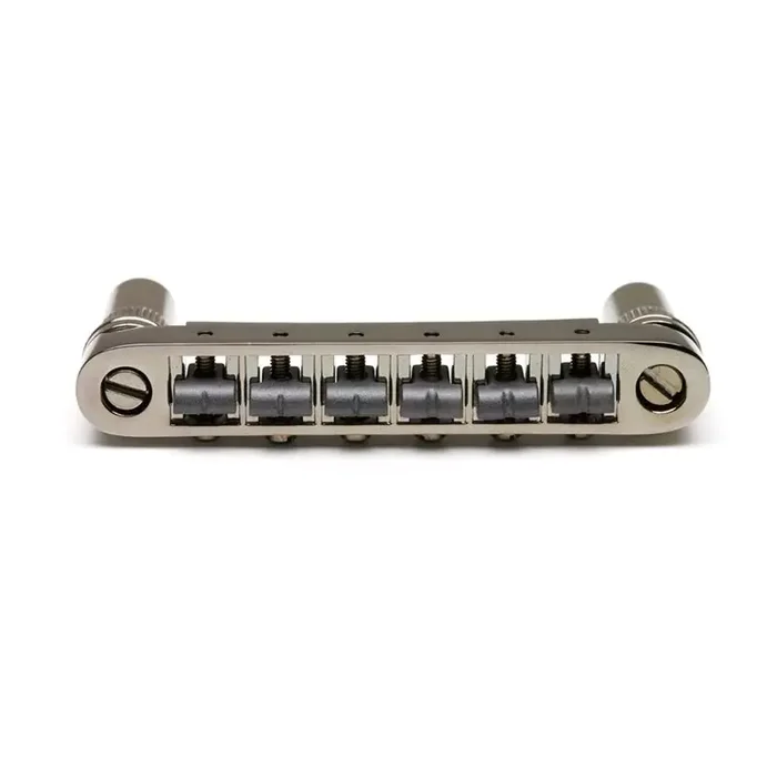 Graph Tech ResoMax PS-8863-BN – NV1 Tune-O-Matic Bridge, 6 mm – Black-Nickel