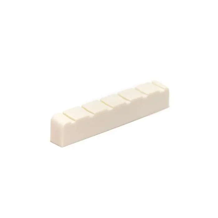 Graph Tech TUSQ LQ-6220-10 – Classical Guitar Nut, Flat, Slotted, 2 long – Luthier‘s Pack, 10 pcs.