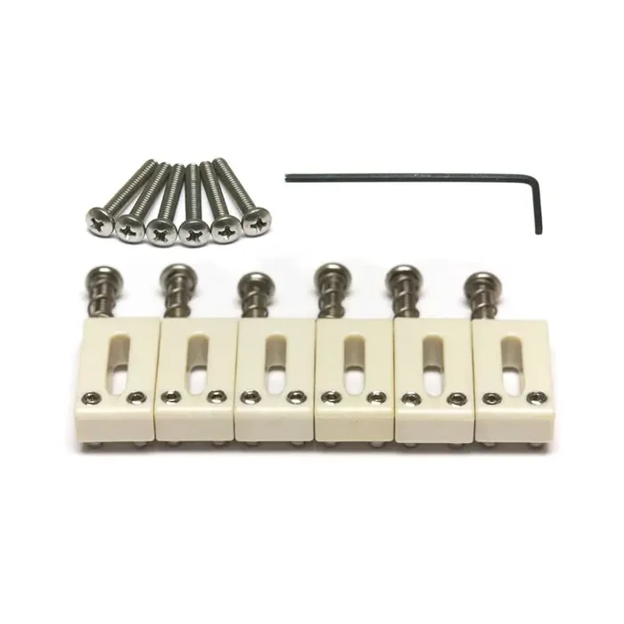 Graph Tech TUSQ PQ-8001-L0 – ST & TE Saddles 6-String, offset, Lefthand Version