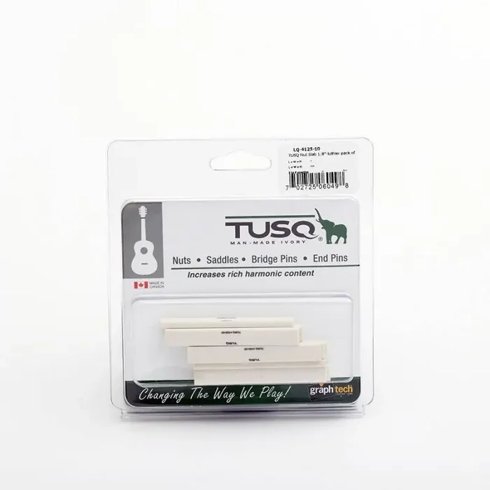 Graphtech TUSQ 10-pack blank nuts 63.50 x 3.17 x 11.10mm