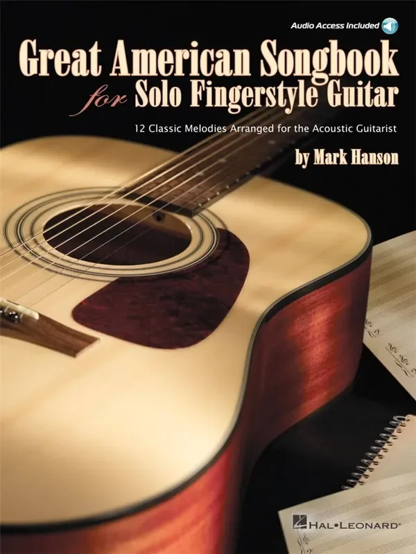 Great American Songbook for Solo Fingerstyle Gtr Gitarre Solo
