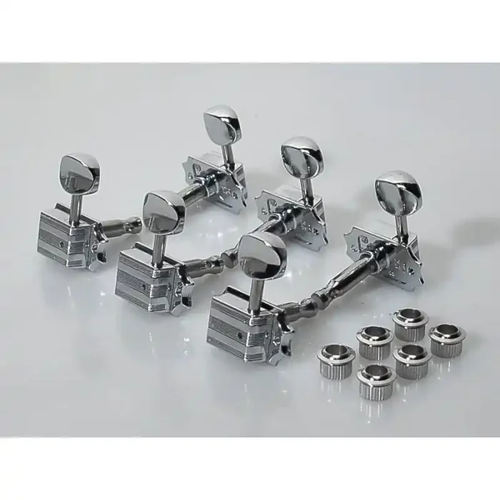 Gretsch Genuine Replacement Part tuners, Electromatic Series vintage, 6 pieces, chrome