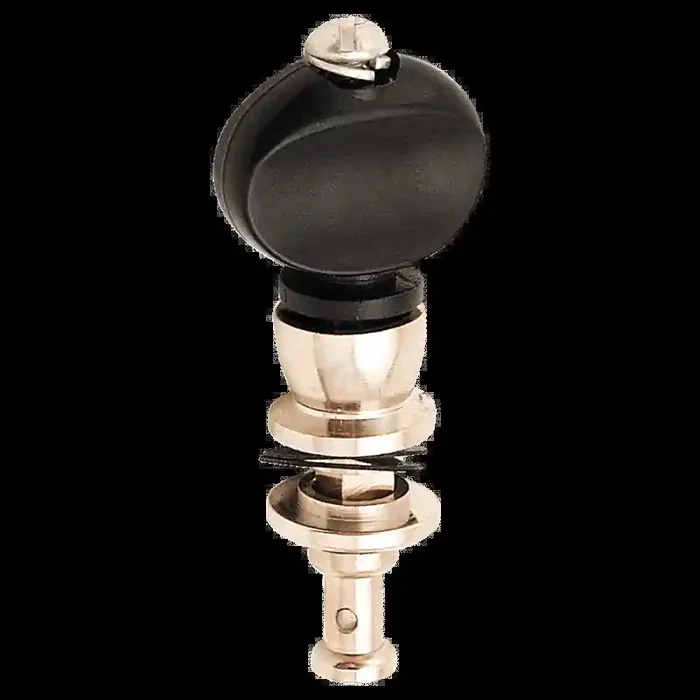 Grover 85B – Champion Ukulele Pegs, Nickel, Black Buttons / 4 Pieces