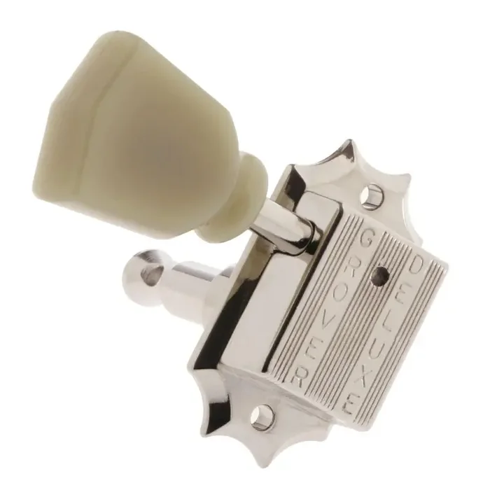 Grover Vintage Guitar Machine Head – Nickel, Single Right