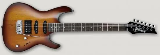 GSA60-BS 6-Saiter Brown-Sunburst