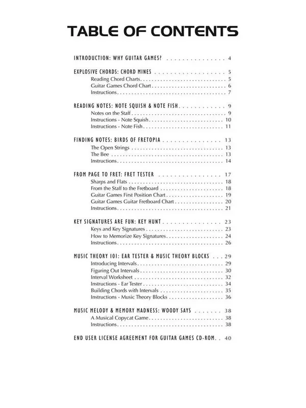 Guitar Games Gitarre Solo