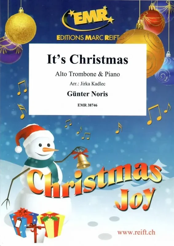 Günter Noris It‘s Christmas (Arr. Jirka Kadlec) Posaune mit Begleitung
