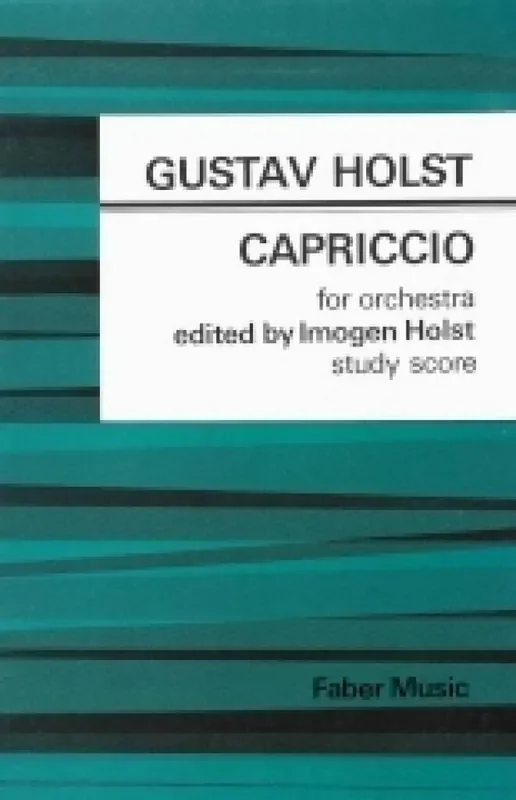 Gustav Holst Capriccio Orchester