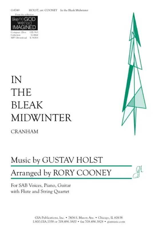 Gustav Holst In the Bleak Midwinter – Instrument edition (Arr. Rory Cooney) Gemischter Chor mit Ensemble