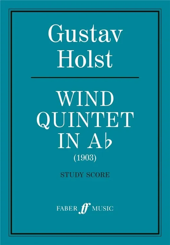 Gustav Holst Wind Quintet In A Flat Bläserensemble