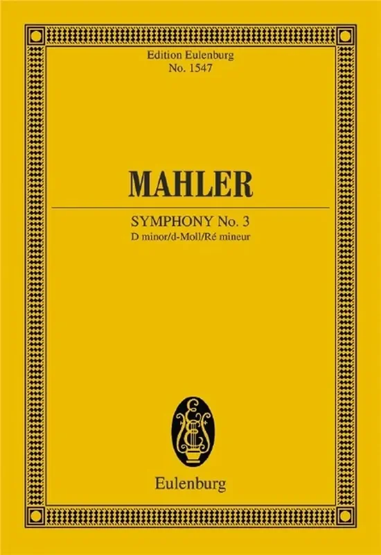 Gustav Mahler Symphony No. 3 D Minor Orchester
