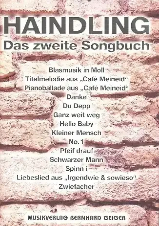 Haindling Das zweite Songbuch