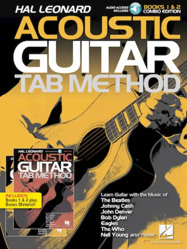 Hal Leonard Acoustic Guitar Tab Method – Combo Ed.