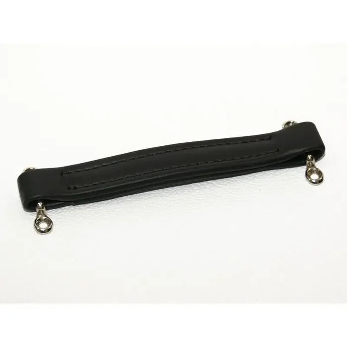 Handle Dog Bone Leather Look Black