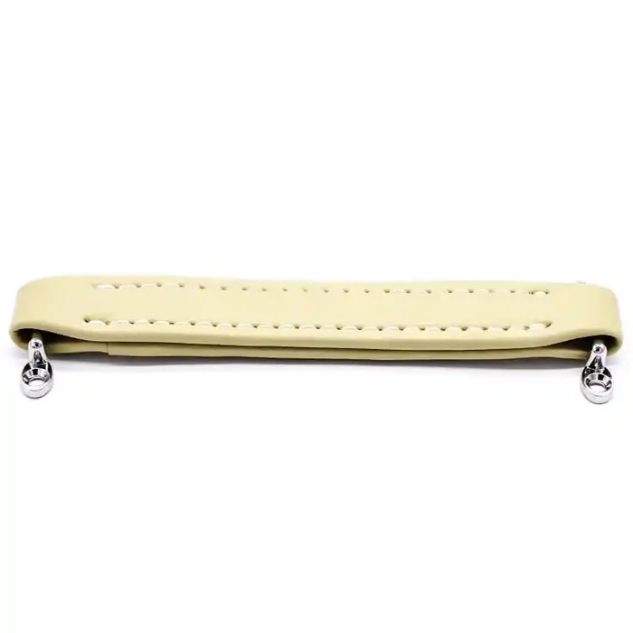 Handle Dog Bone Leather Look Cream